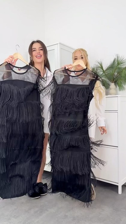 платье с бахромой,вечернее платье с бахромой,черное платье с бахромой,женское платье с бахромой,стиль гэтсби платье