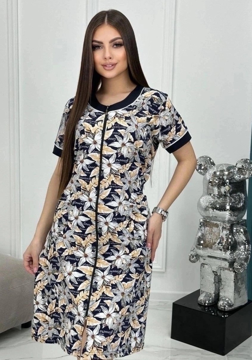 женский домашний халат,халат женский домашний на молнии,женский халат,халат женский трикотаж,халат домашние