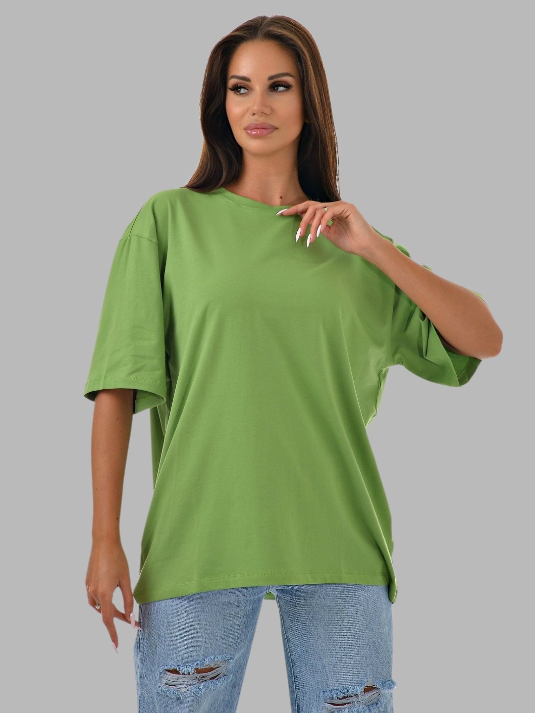 женская футболка оверсайз,футболка оверсайз однотонная базовая,футболка оверсайз,базовая футболка оверсайз,футболка в стиле оверсайз