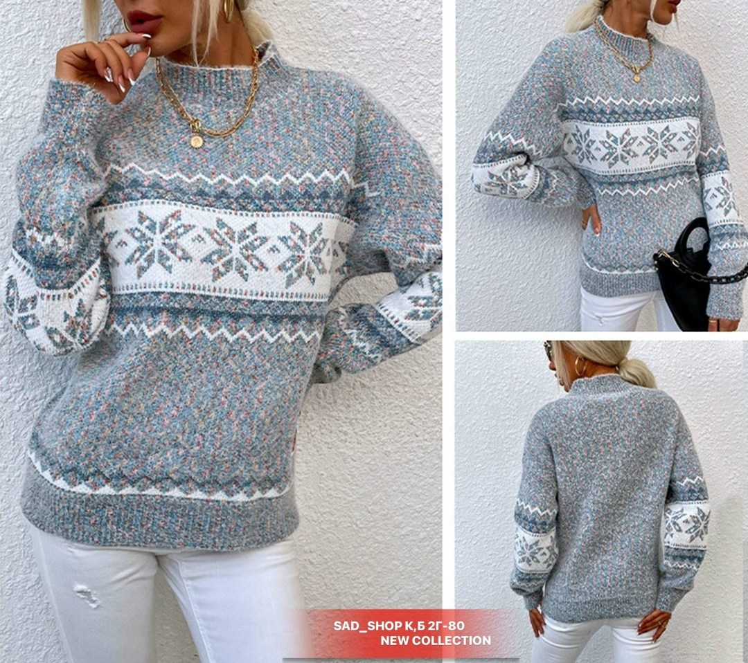 свитер со снежинками,рождественский свитер осень-зима полуводолазка снежинка свитер женский l серый,свитер зимние,женские вязаные свитера,вязаный свитер осенне-зимний рождественский пуловер полуводола