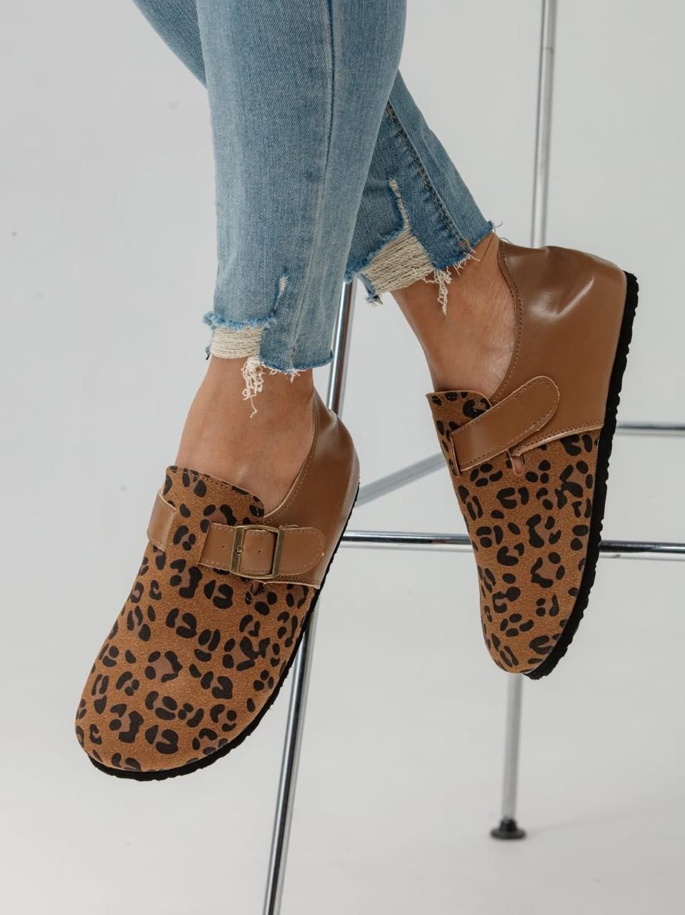 ,лоферы эконика леопардовые,женская ,леопардовые лоферы,лоферы леопард