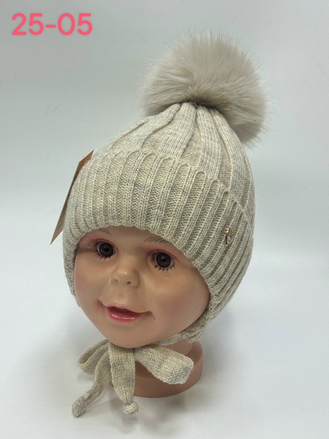 шапка детская,шапка с завязками зимняя,шапка для девочек,шапка вязаная,зимняя шапка для девочки