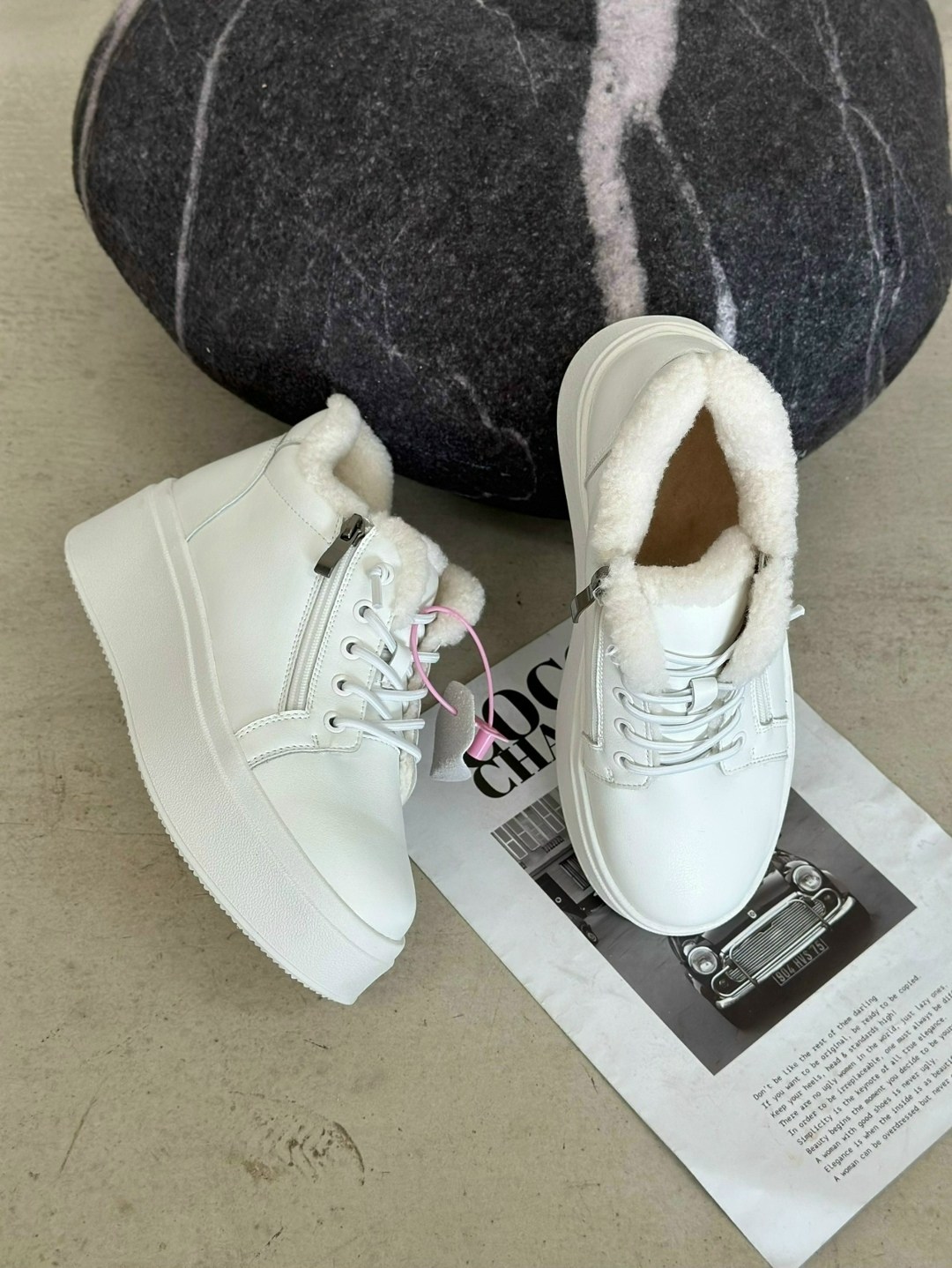 кроссовки женские,,белые кроссовки,белые зимние кроссовки женские,кроссовки зимние с мехом на высокой платформе
