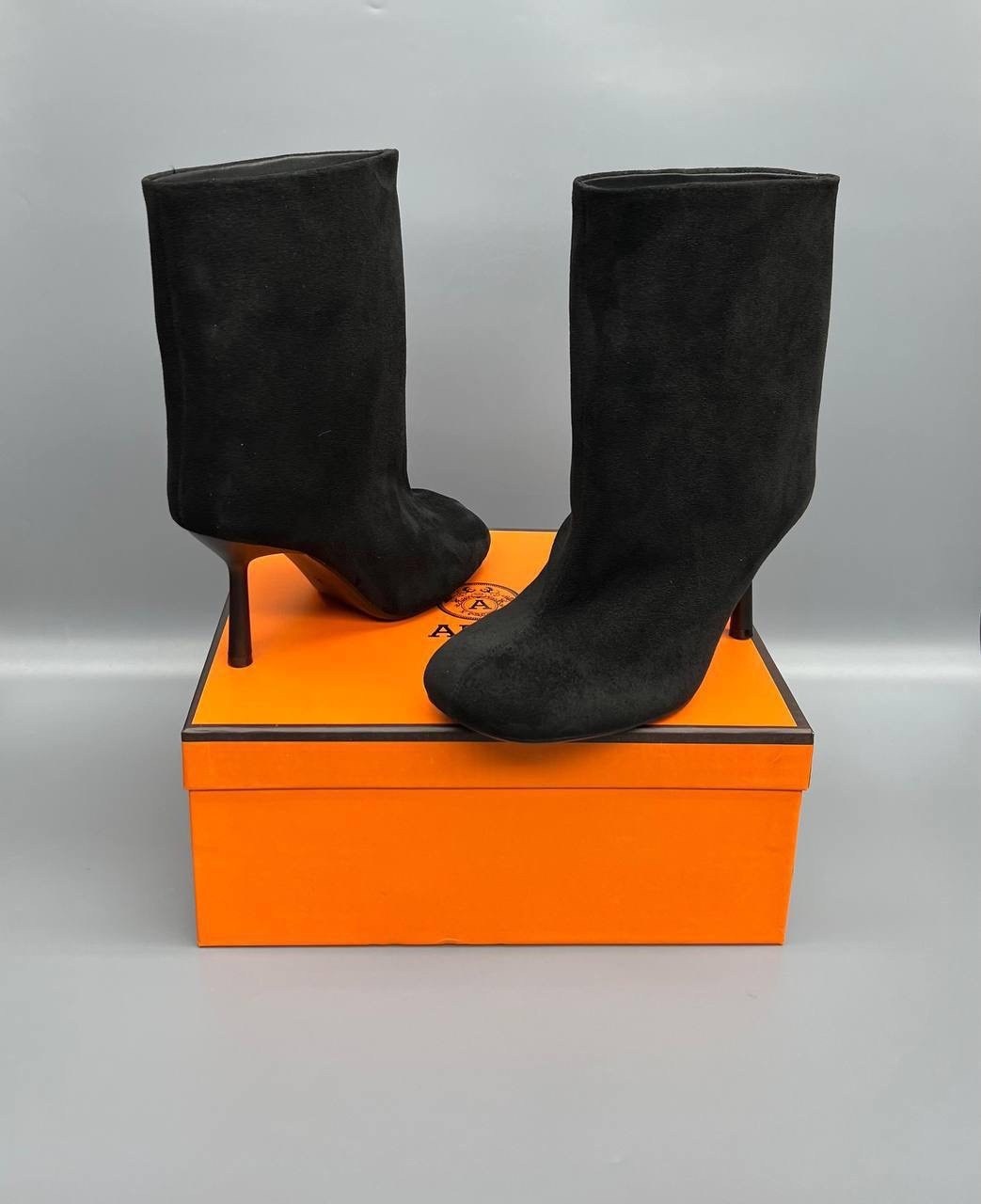 замшевые ботильоны прада женские,замшевые ботильоны,коричневые замшевые ботильоны,коричневые ботильоны,женские ботильоны