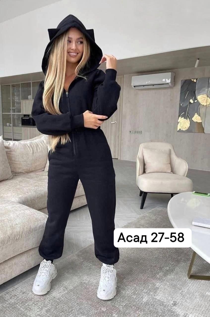 комбинезон на флисе,теплый комбинезон,женские комбинезоны,комбинезон из футера женский,комбез из футера женский