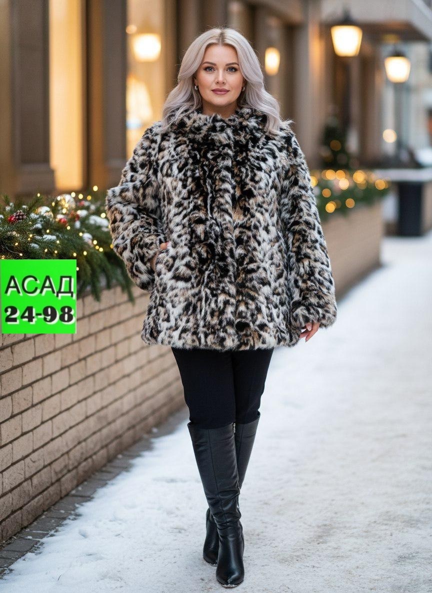 леопардовая куртка,меховая куртка,шуба леопардовая,hm шуба леопард,пальто из искусственного меха с леопардовым