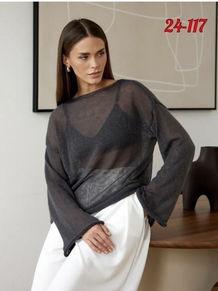 джемпер,кофта паутинка вязаная свитер оверсайз тонкий джемпер ubud 286016067,свитер удлиненная,кофта паутинка,женские джемпера