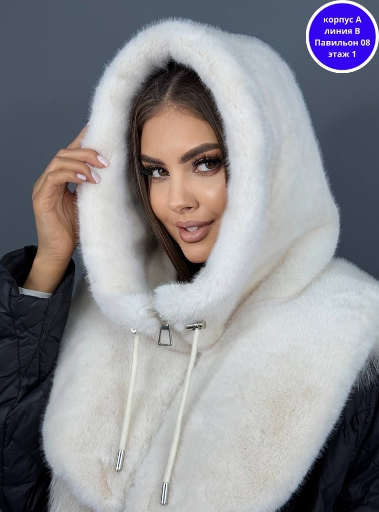 капор женский зимний,капор женский,шапка капор женская зимняя,шапка с шарфом,женская меховая шапка