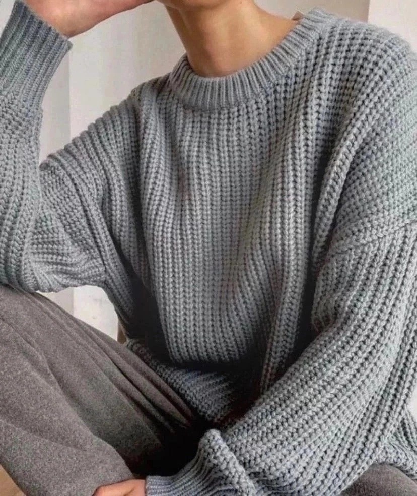 вязаный свитер оверсайз,женский вязаный свитер оверсайз,пуловер оверсайз,свитер,модные свитера