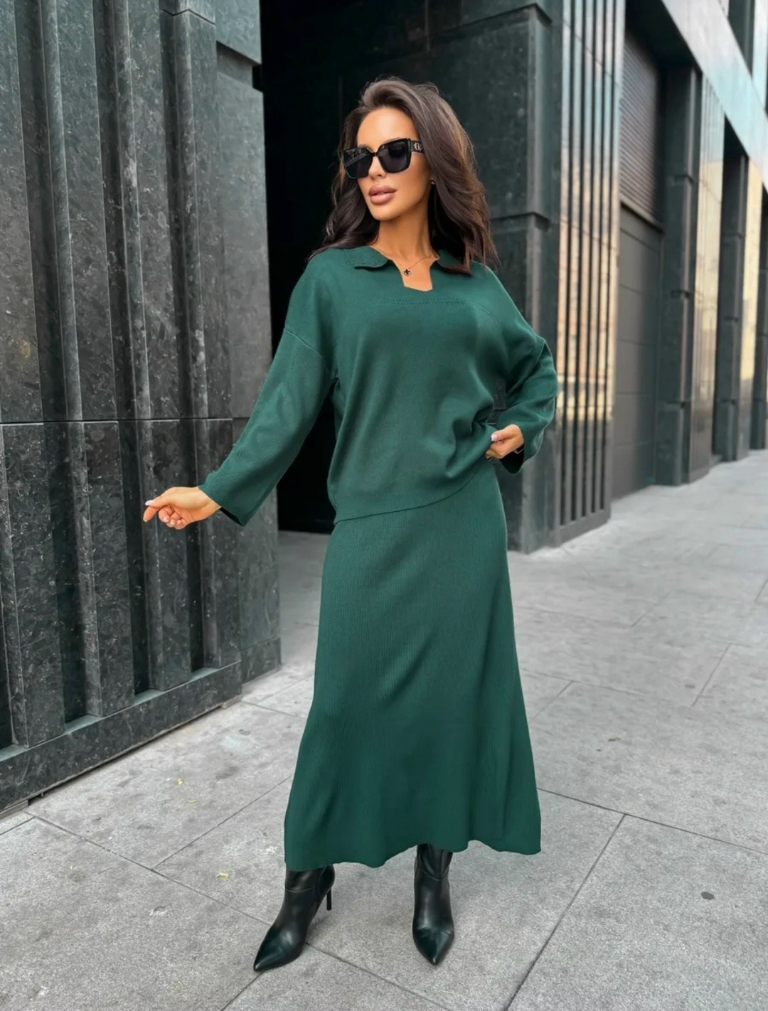 костюм с юбкой трикотажный теплый,костюм трикотажный с юбкой,трикотажные костюмы,костюм трикотажный с юбкой emberens,вязаный костюм с юбкой