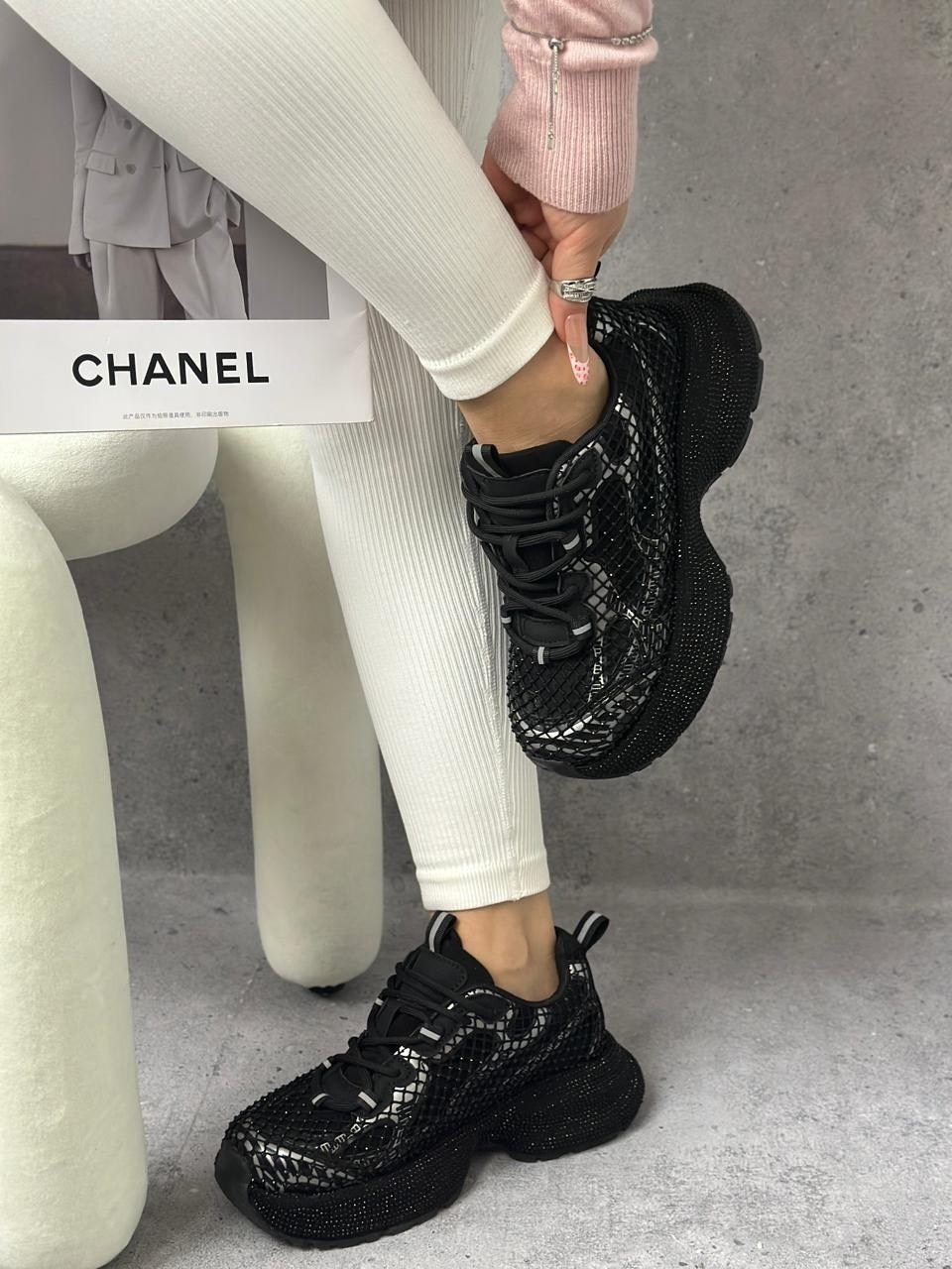 кроссовки женскиe,,кроссовки черные,блестящие кроссовки,массивные кроссовки женские