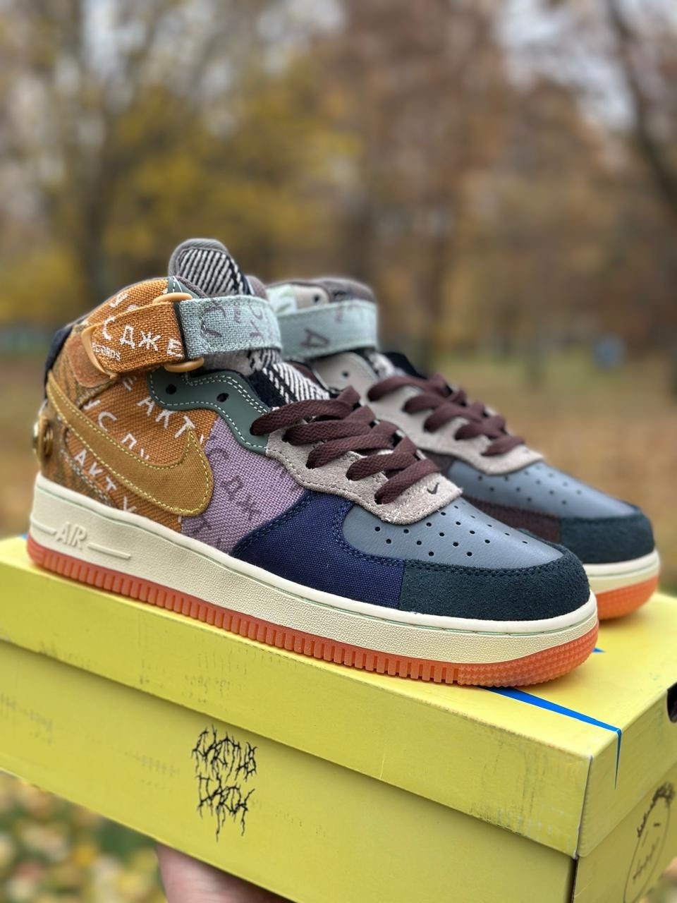 nike air force 1 low travis scott cactus jack,nike air force 1 travis scott,nike air force 1 low x travis scott cactus jack,кроссовки travis scott x nike air force 1 low,nike x travis scott air force