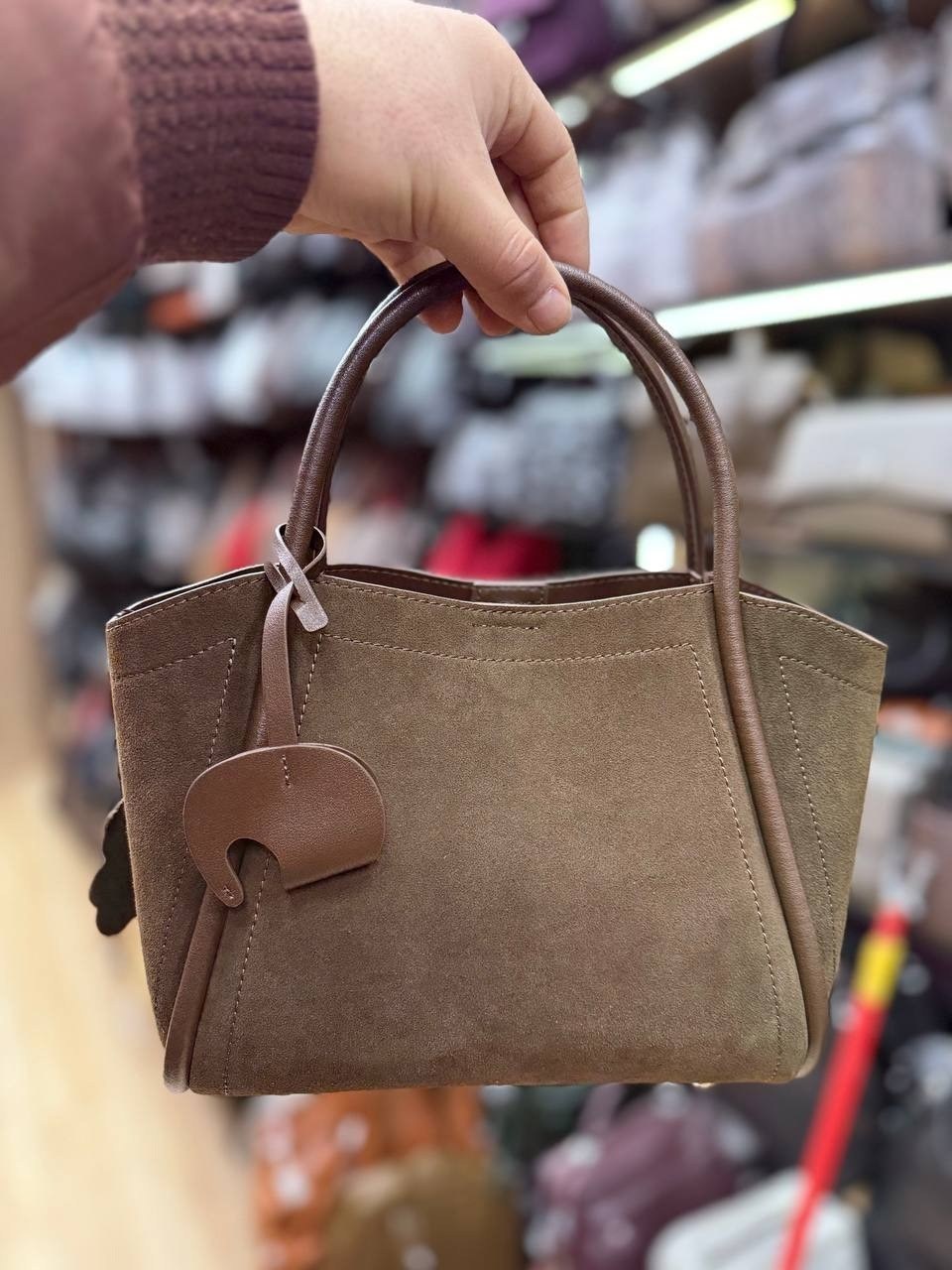 сумка,сумка женская,женская сумка-тоут из искусственного замша,сумка замшевая большая,женская большая сумка из искусственной замши