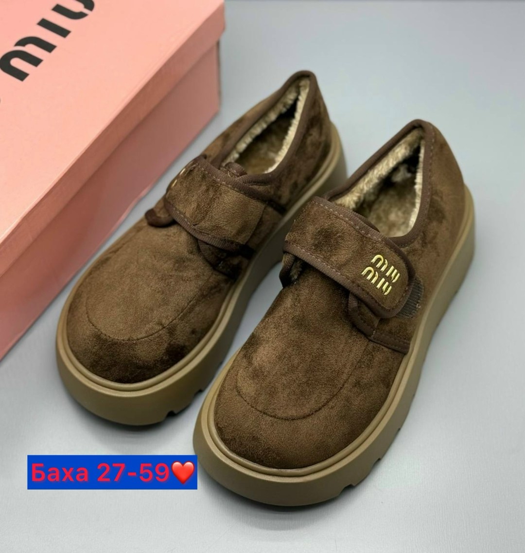 ,меховые замшевые туфли на плоской подошве на платформе,угги замш,женская ,ботинки замш