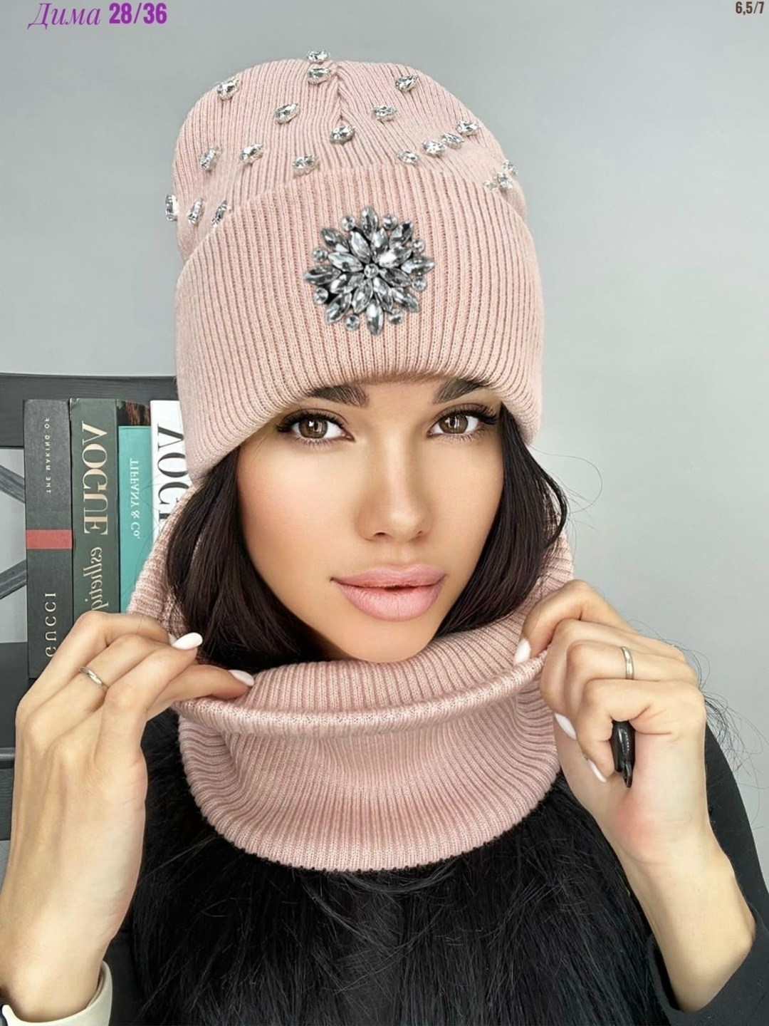 комплект шапка женская на флисе со снудом,комплект шапки,комплект шапка снуд,комплект женский шапка,шапка женская на флисе