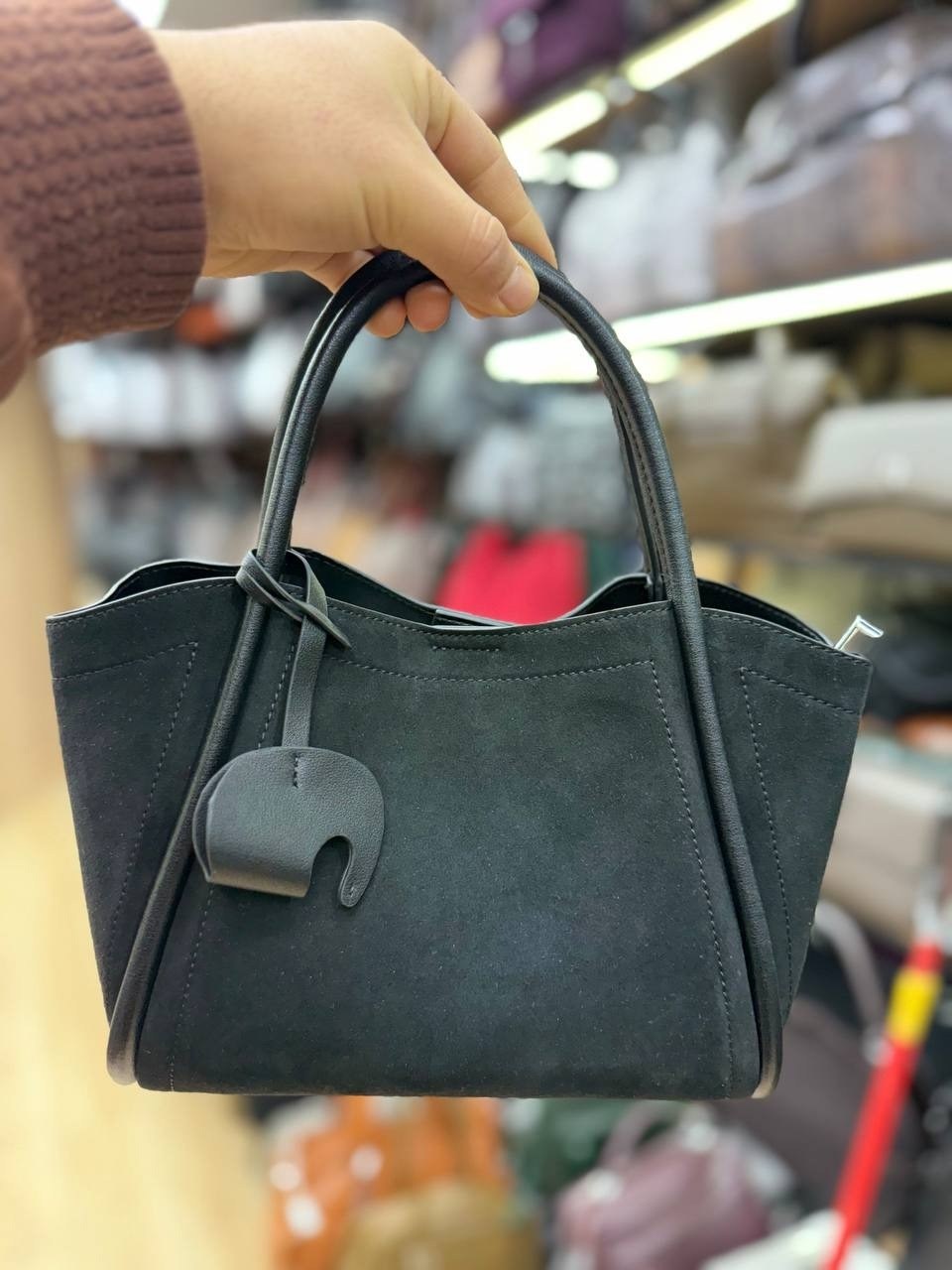 сумка,сумка женская,женская сумка-тоут из искусственного замша,сумка замшевая большая,женская большая сумка из искусственной замши