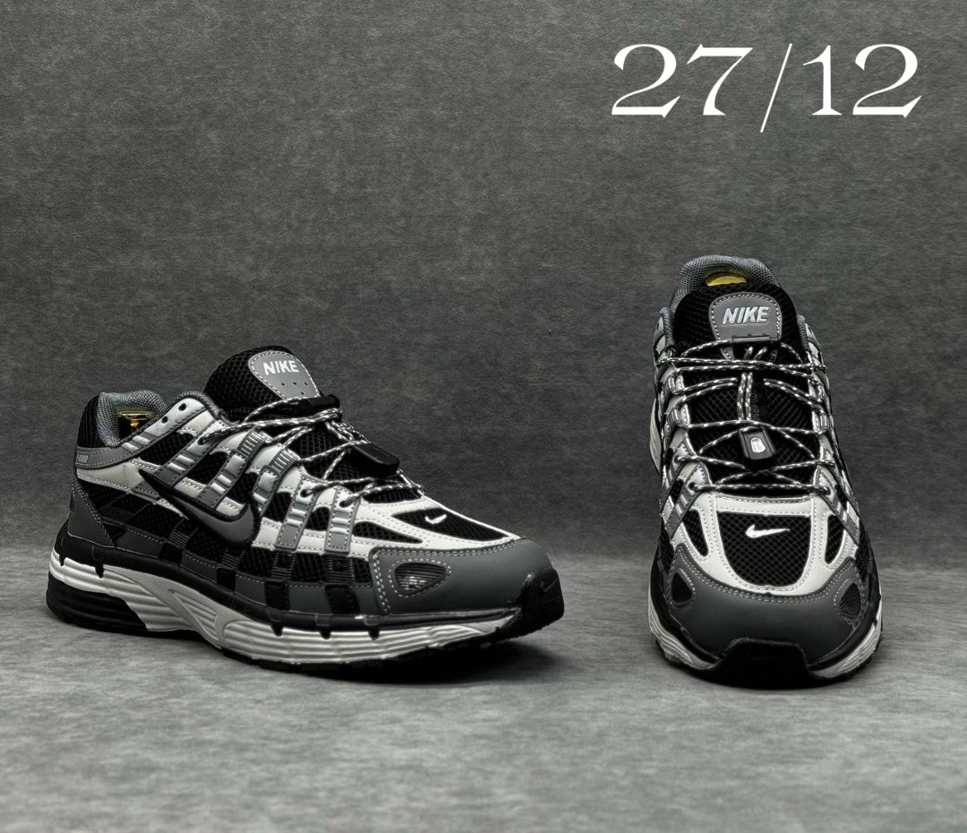 кроссовки nike p-6000,nike кроссовки мужские,кроссовки для бега p-6000 с низким верхом черный серебряный серый nike,мужские кроссовки,кроссовки мужские nike р 6000