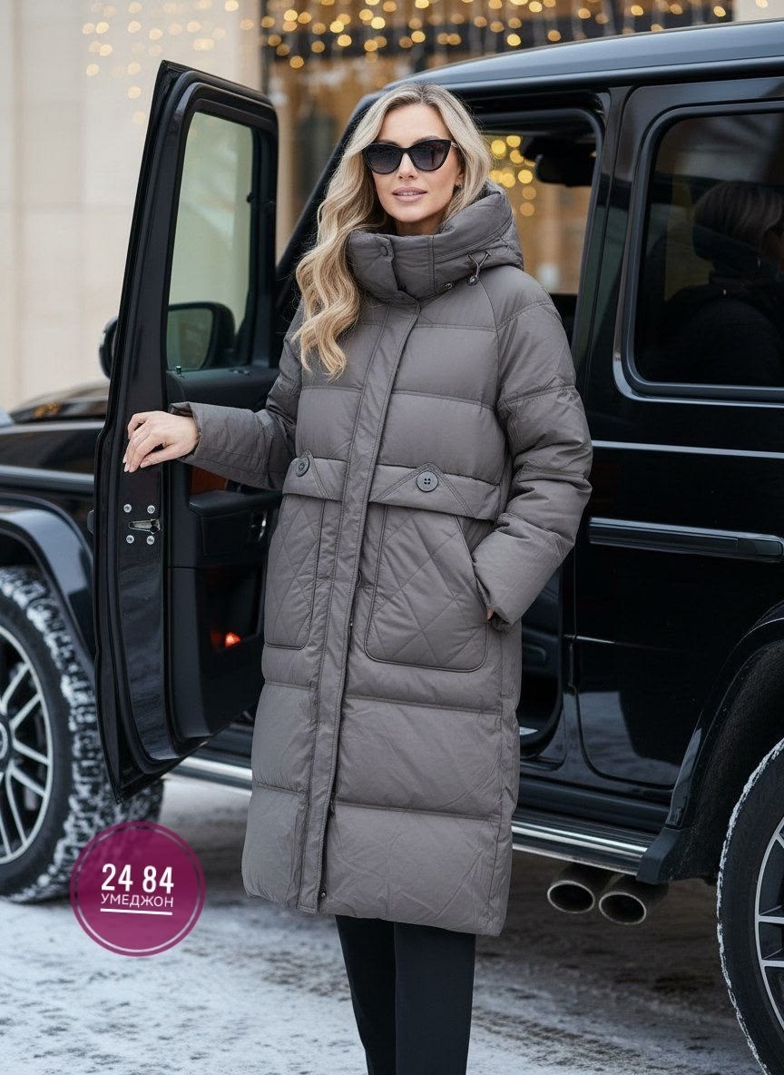 пуховик,женский пуховик,monomir пуховик женский,зимняя куртка,куртка женская зимняя удлиненная