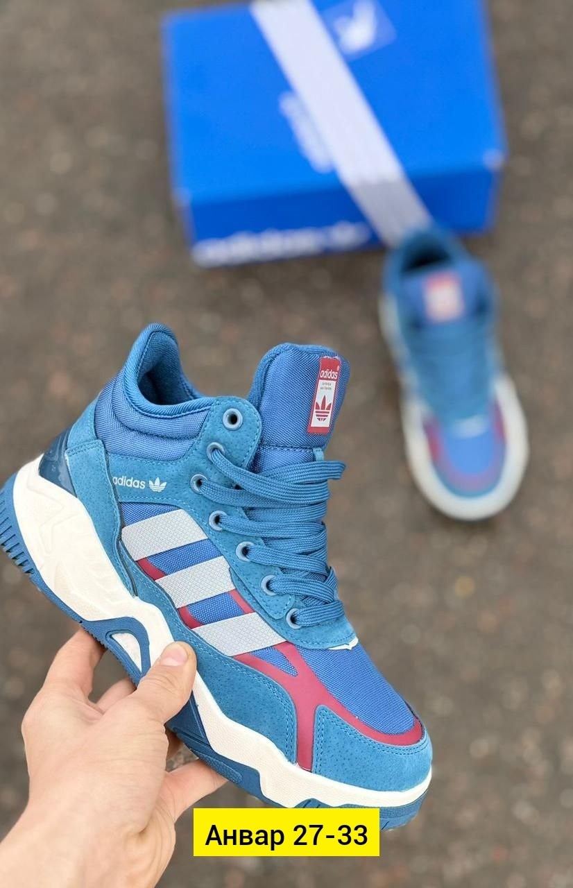 зимние кроссовки adidas niteball hi цвет синий,кроссовки зимние adidas niteball,зимние кроссовки новые 40-45 adidas niteball,зимние кроссовки утепленные adidas niteball hi,кроссовки зимние adidas