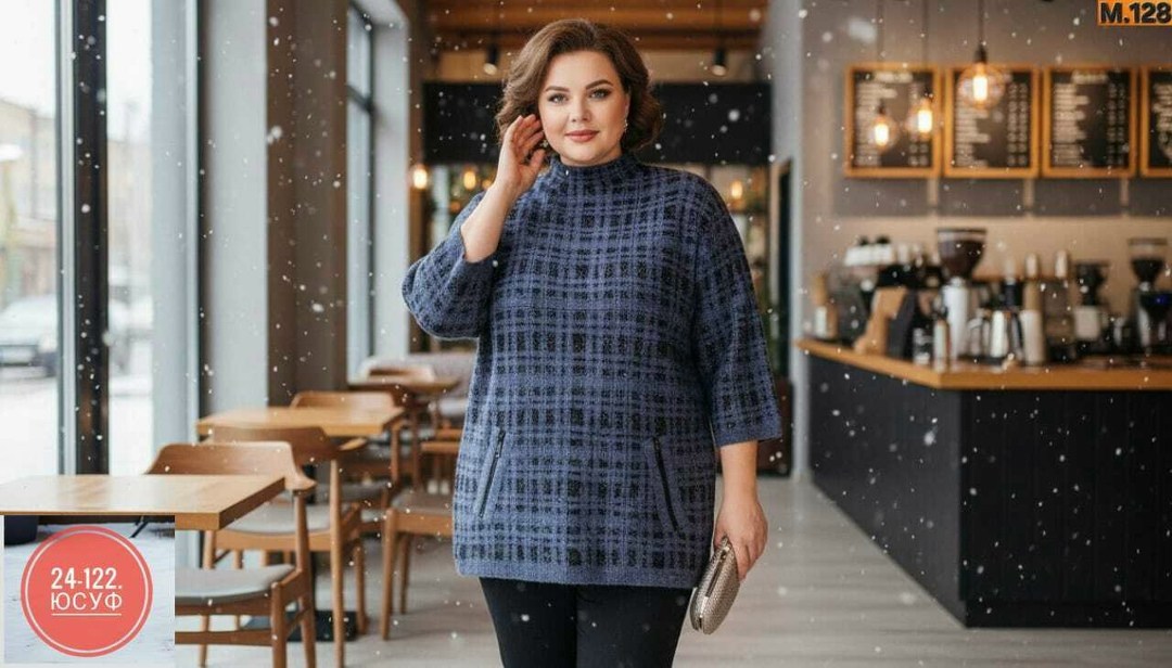 кофта женская,туника теплая большие размеры,,туника женская,туника теплая