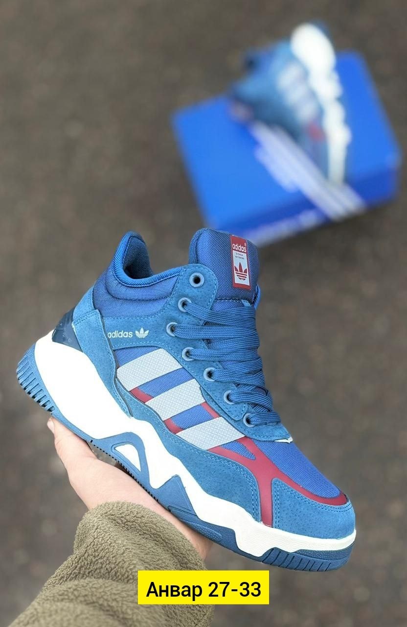 зимние кроссовки adidas niteball hi цвет синий,кроссовки зимние adidas niteball,зимние кроссовки новые 40-45 adidas niteball,зимние кроссовки утепленные adidas niteball hi,кроссовки зимние adidas