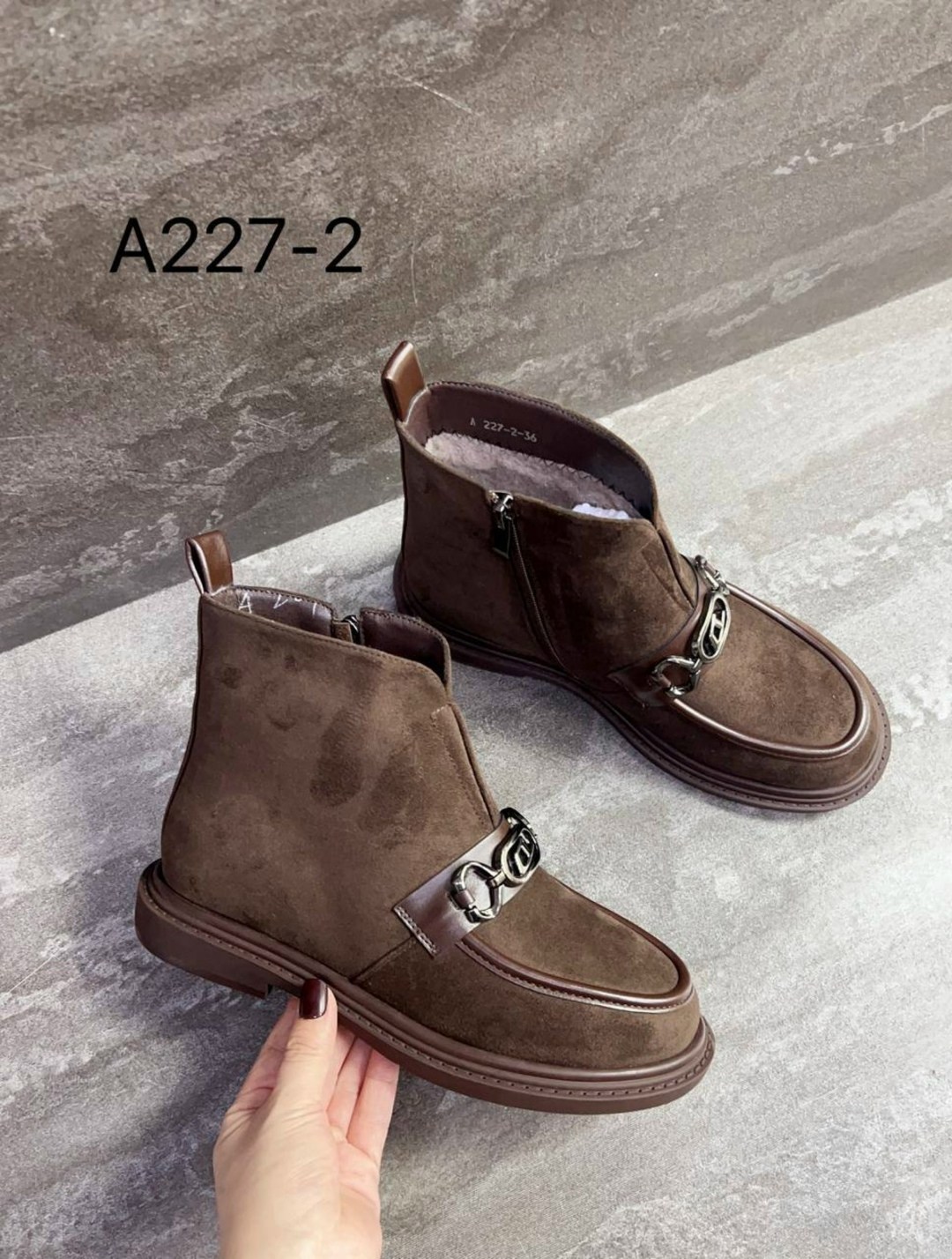 ботинки женские коричневый 37ru/38eu franco manatti,ботинки замш,ботинки женские,,ботинки