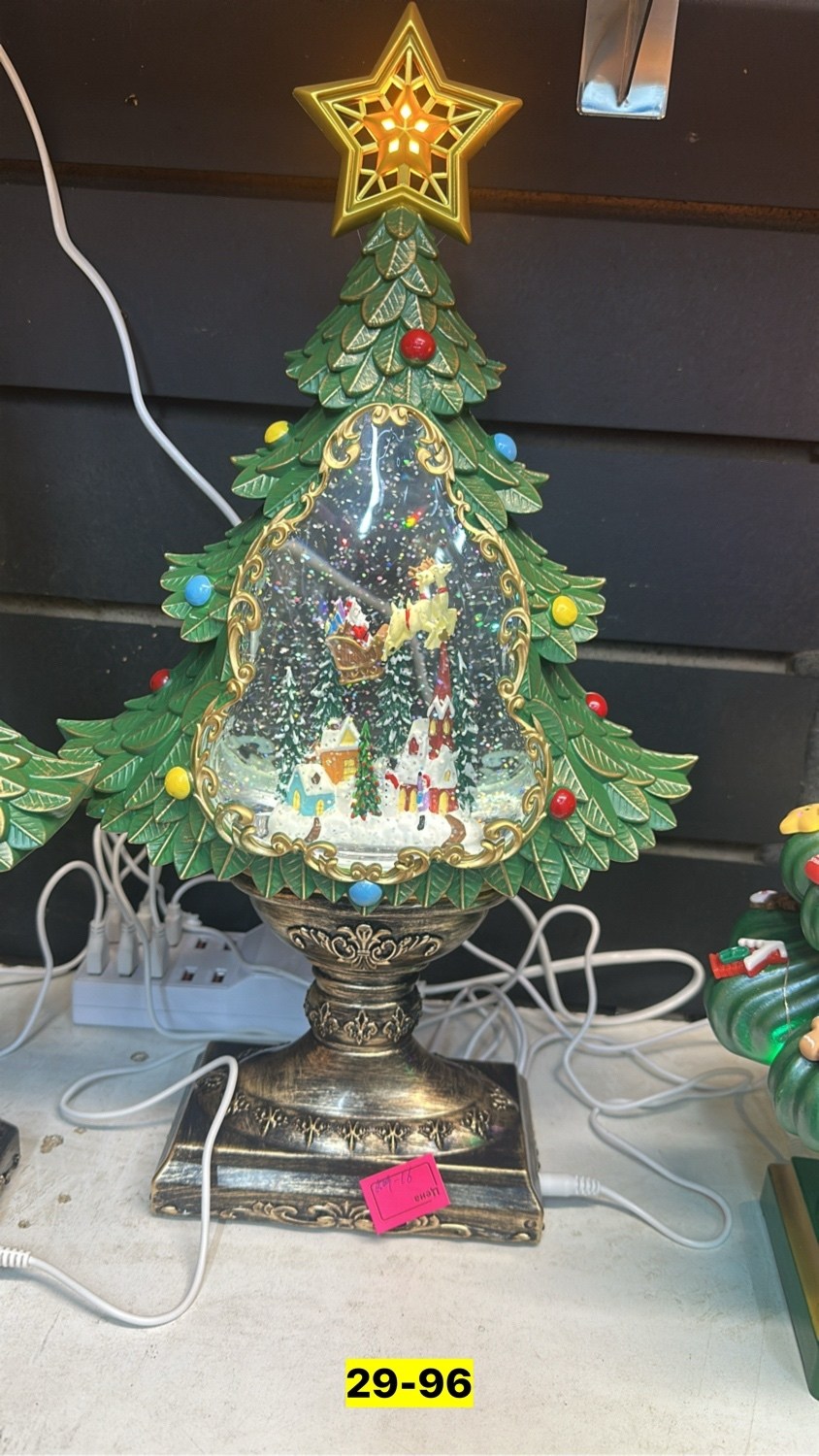 новогодний светильник в виде елки,,фонарь новогодний светильник елка дед мороз,новогодний светильник ёлка 29см,новогодний фонарь с подсветкой елка музыкальный abrozi,новогодний светильник ёлка 29см r&