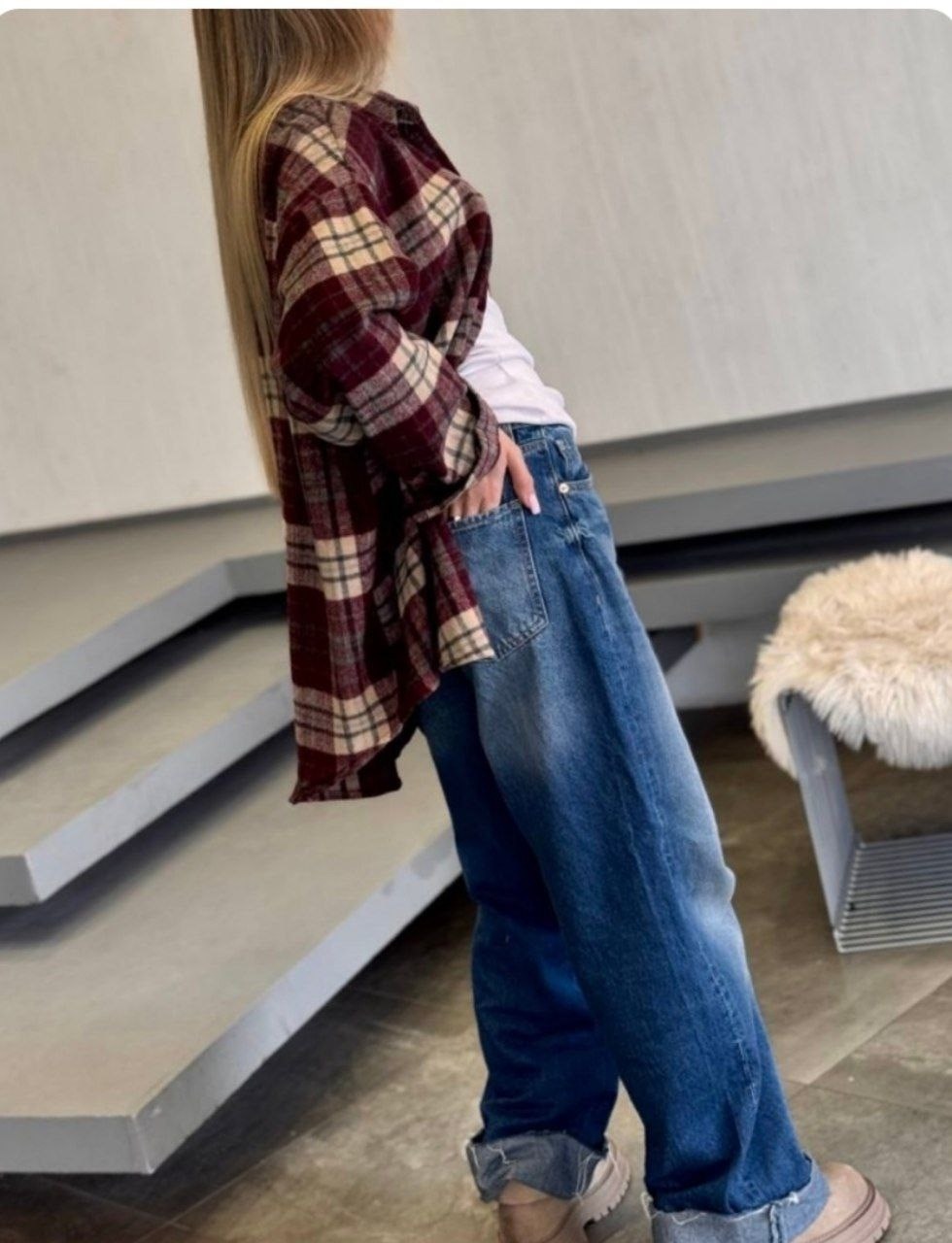 женская рубашка в клетку оверсайз,фланелевая рубашка в клетку женская,женская теплая рубашка в клетку оверсайз,женская рубашка в клетку,теплые рубашки женские в клетку