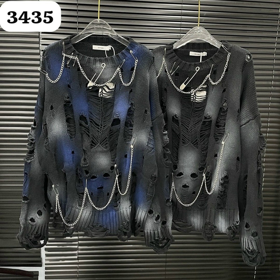 рваный свитер женский,кофта с дырками,рваная кофта,рваный свитер