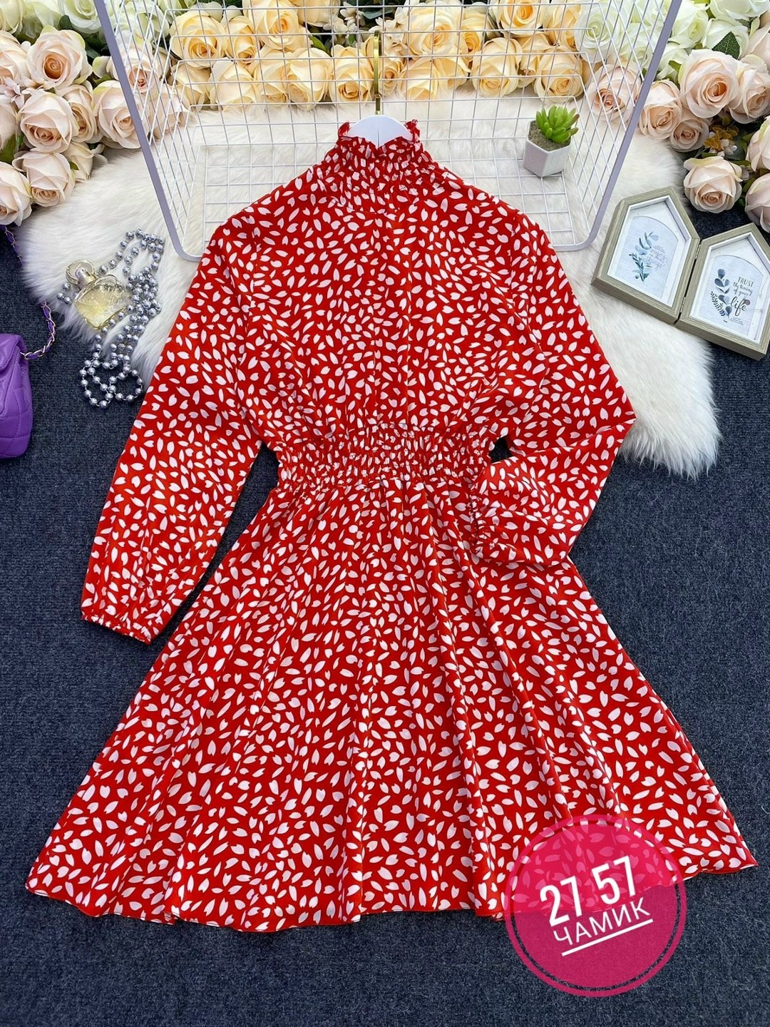 платье модное,женская платье,платье,женское платье в горошек,женское платье мини