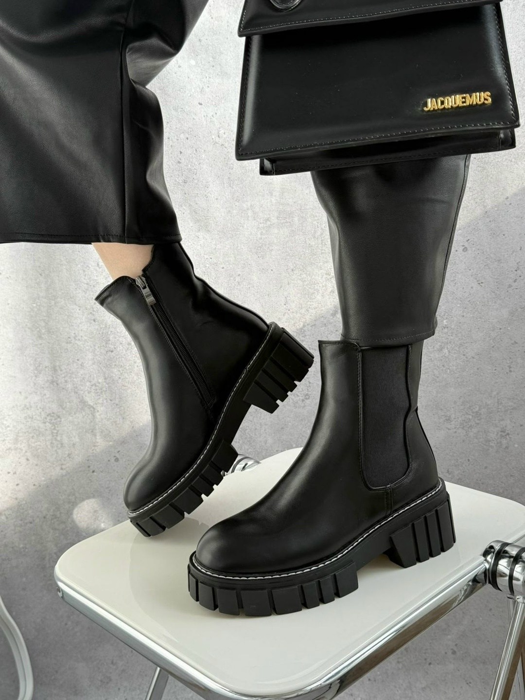 ,ботинки челси женские,сапоги челси женские демисезонные,ботинки демисезонные челси на платформе lu meita,ботинки челси