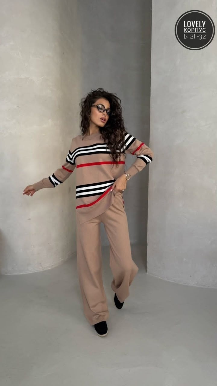 трикотажный костюм,костюм из трикотажа,женский трикотажный костюм,трикотажный костюм брюками,костюм вязаный трикотажный