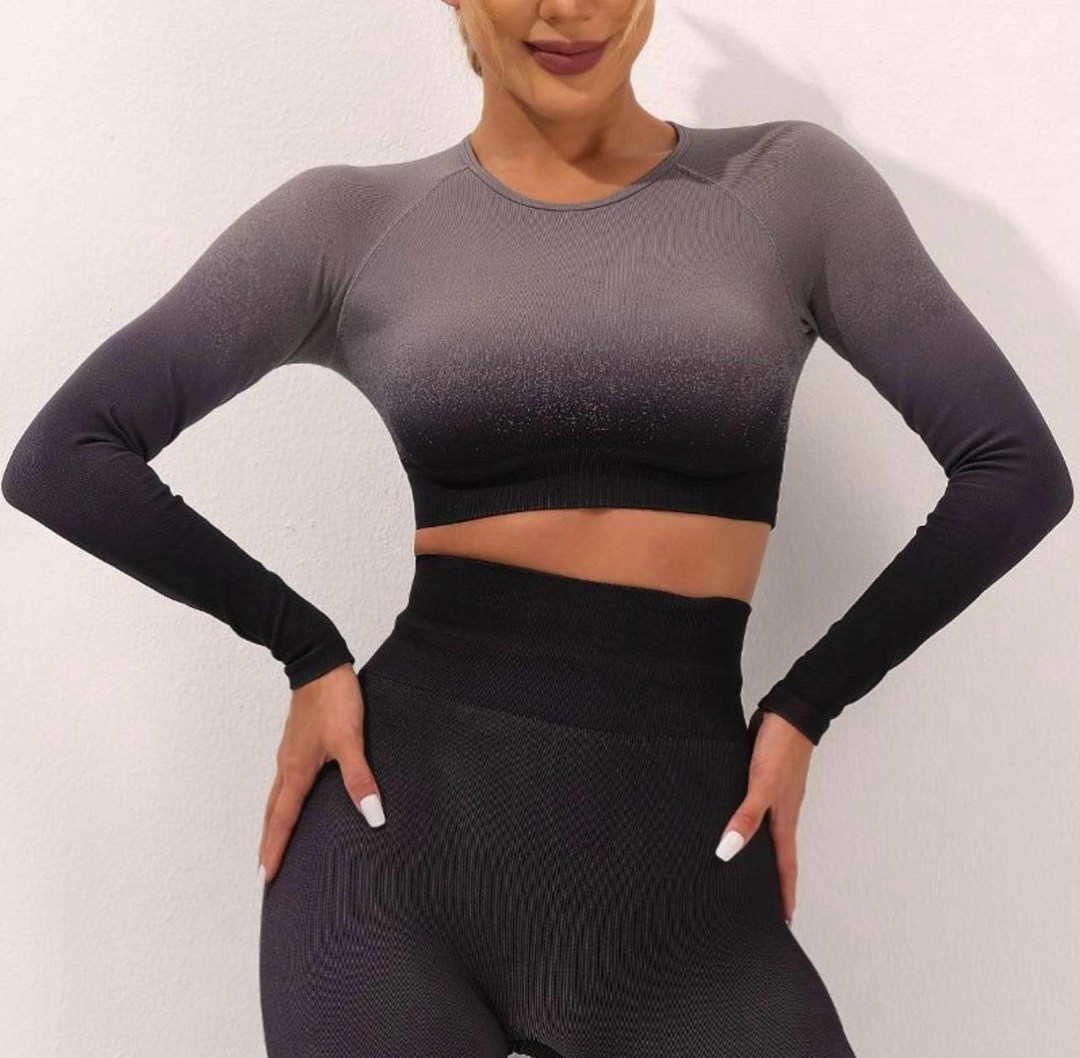 костюм для фитнеса омбре,костюм для фитнеса,костюм для тренировок,одежда для фитнеса,женский костюм для фитнеса
