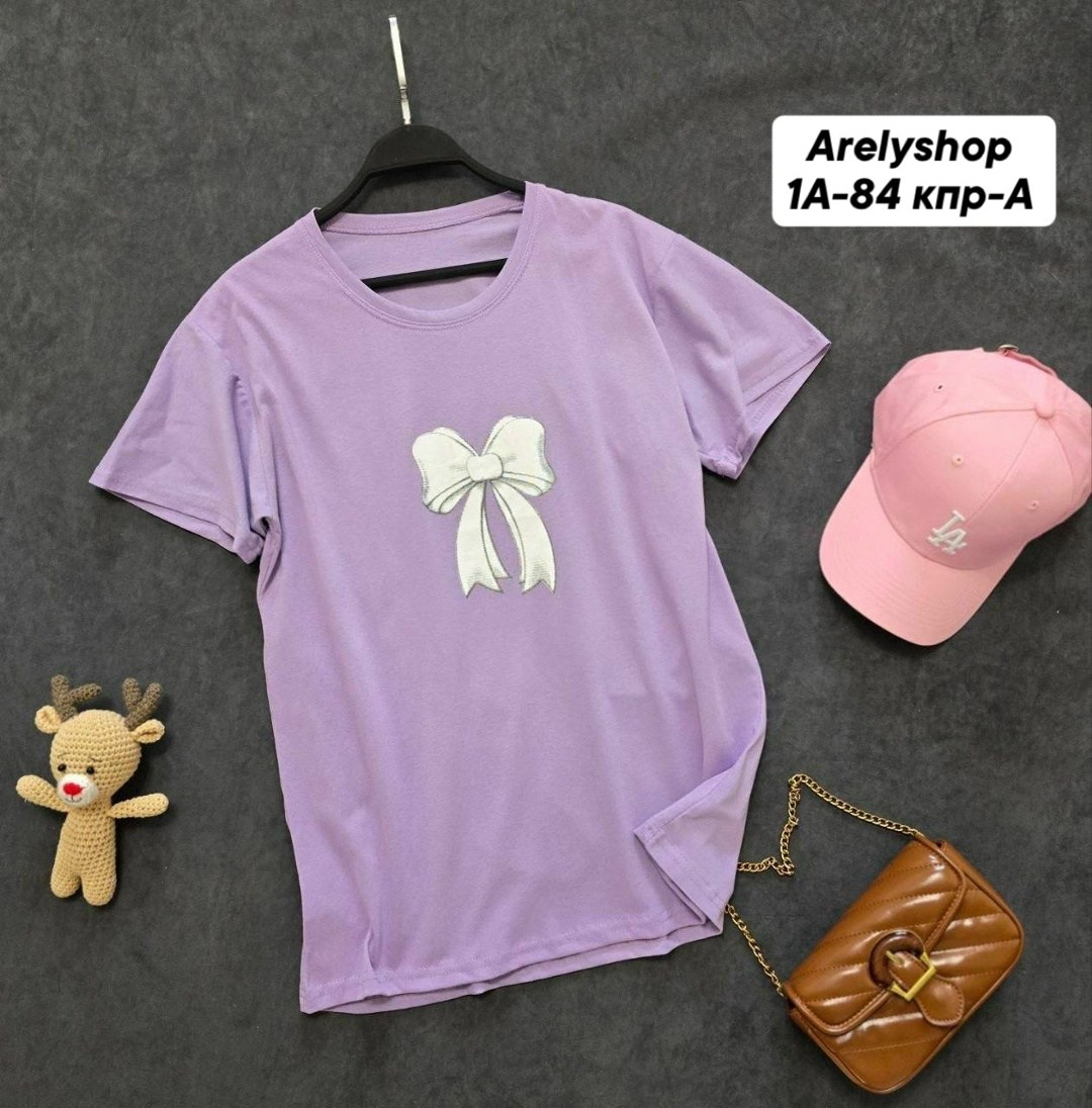 женская футболка,футболки с принтом,футболка с бантиками,футболка,футболки и топы