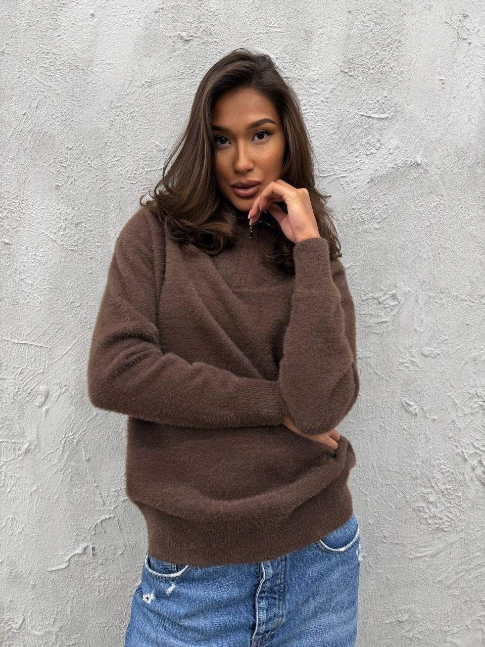 свитера женские,женская кофта,свитер с воротником,свитер теплый,свитер кашемир