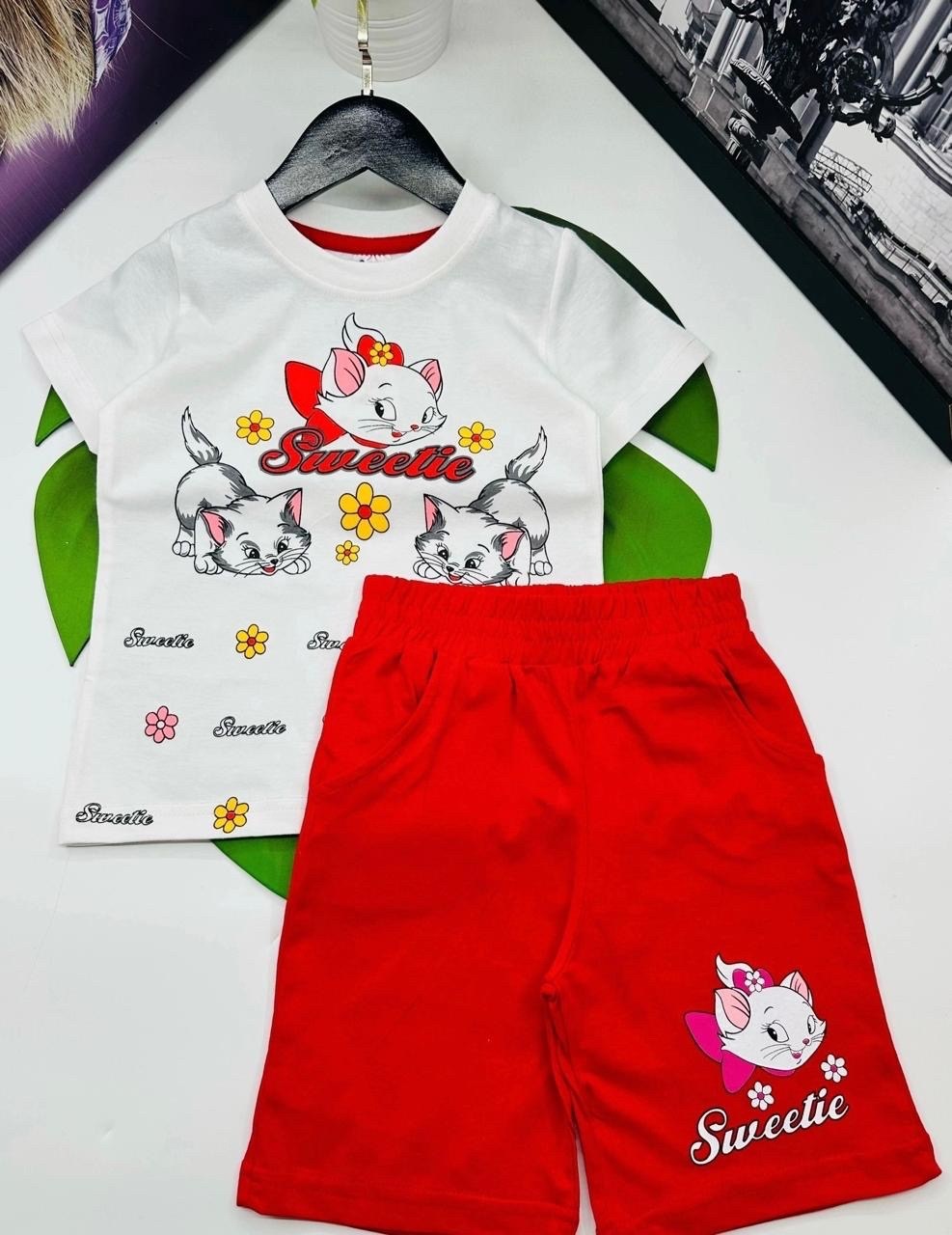 комплект футболка шорты,детский летний костюм,шорты для девочек,комплект одежды девочке,детские шорты