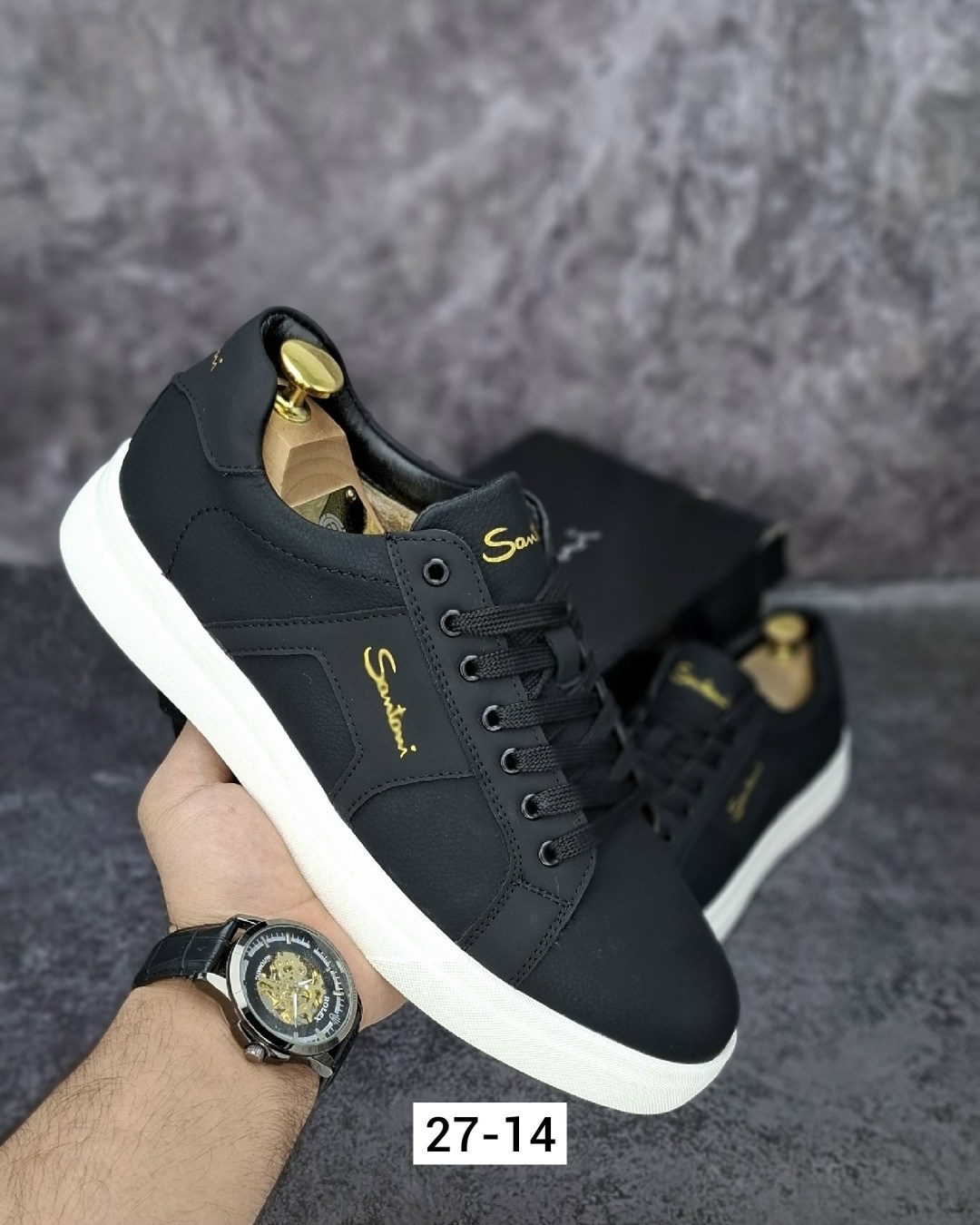 мужские кеды santoni,кеды мужские,мужская ,кеды мужские santoni черные,кеды для мужчин кожа