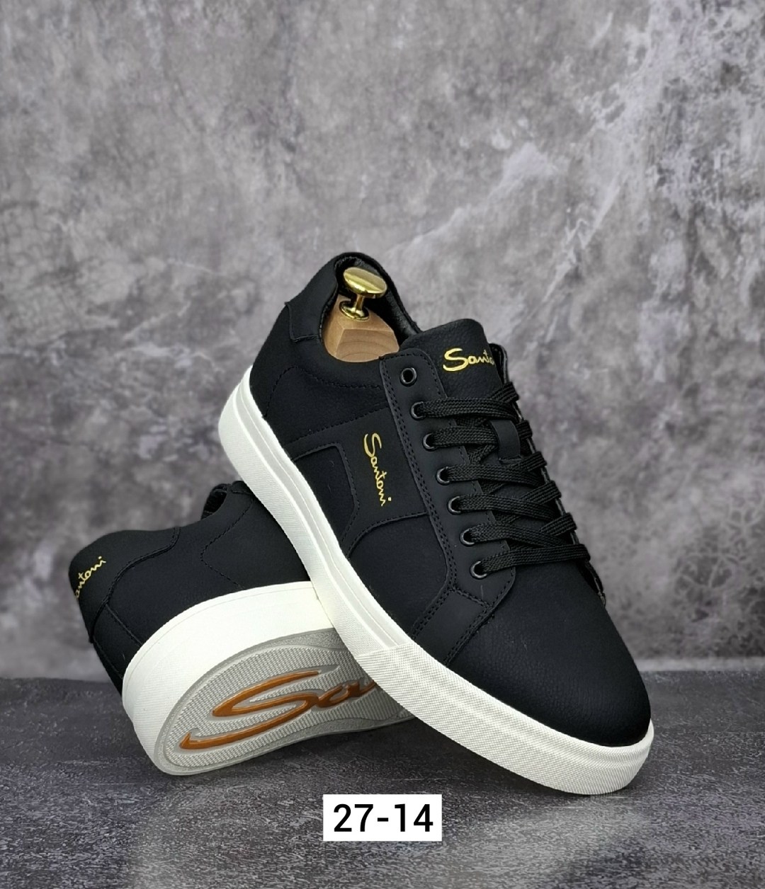 мужские кеды santoni,кеды мужские,мужская ,кеды мужские santoni черные,кеды для мужчин кожа