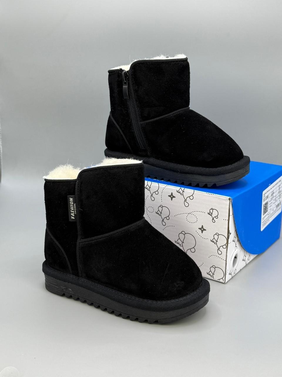 детские угги,угги детские зимние,угги зимние для девочки,угги,черные угги