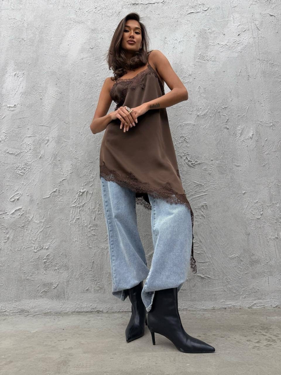 платье комбинация,мода на женственность,стиль одежды,стильные наряды