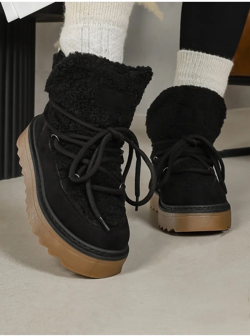 ,угги женские,ботинки угги зимние натуральная замша с мехом на платформе,угги зимние натуральная замша aлександра малина,короткие угги зимние на платформе шнуровка emelina shop