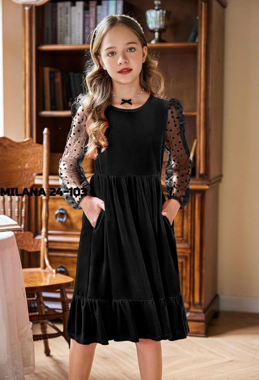 велюровое платье для девочки,платье для девочки,бархатное платье для девочки,платье детская,черное платье для девочки