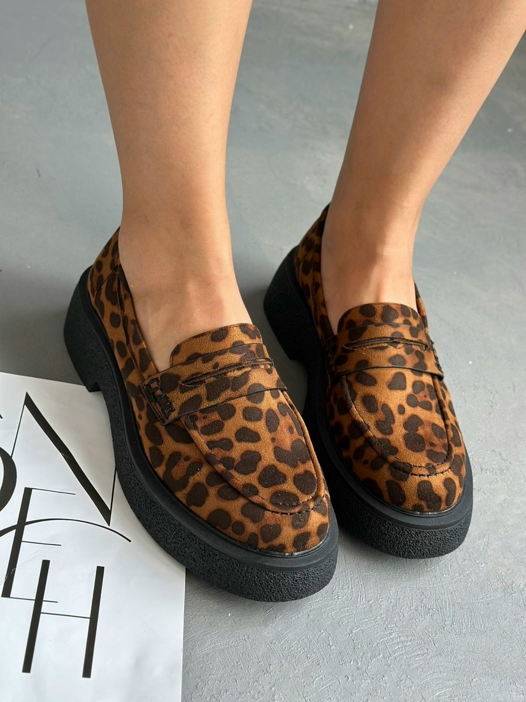 ,эконика леопардовые ботинки,леопардовые ботинки uterque,леопардовые лоферы,леопардовые ботинки