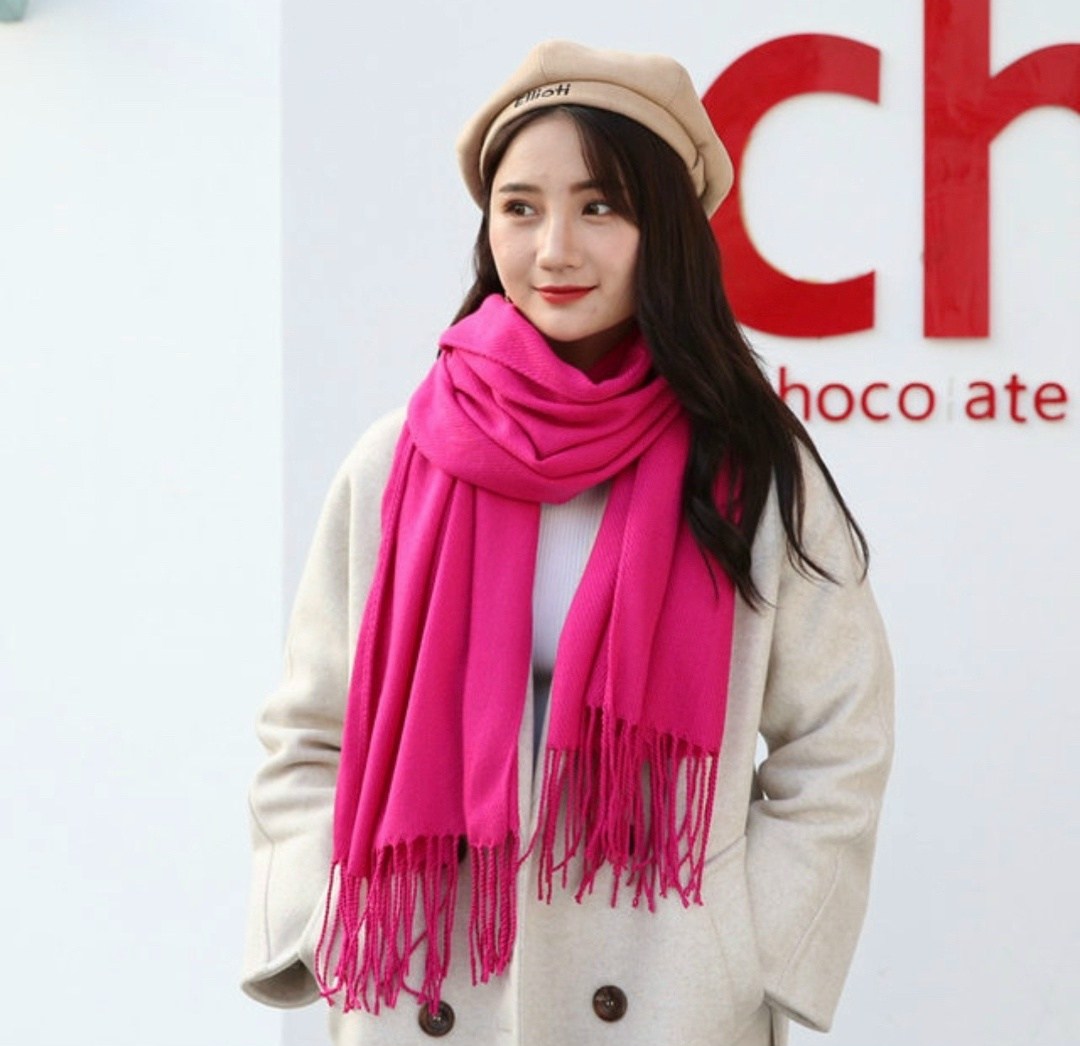 зимние теплые шарфы,шарф однотонный,шарфы для женщин,шарф женские,кашемировый шарф