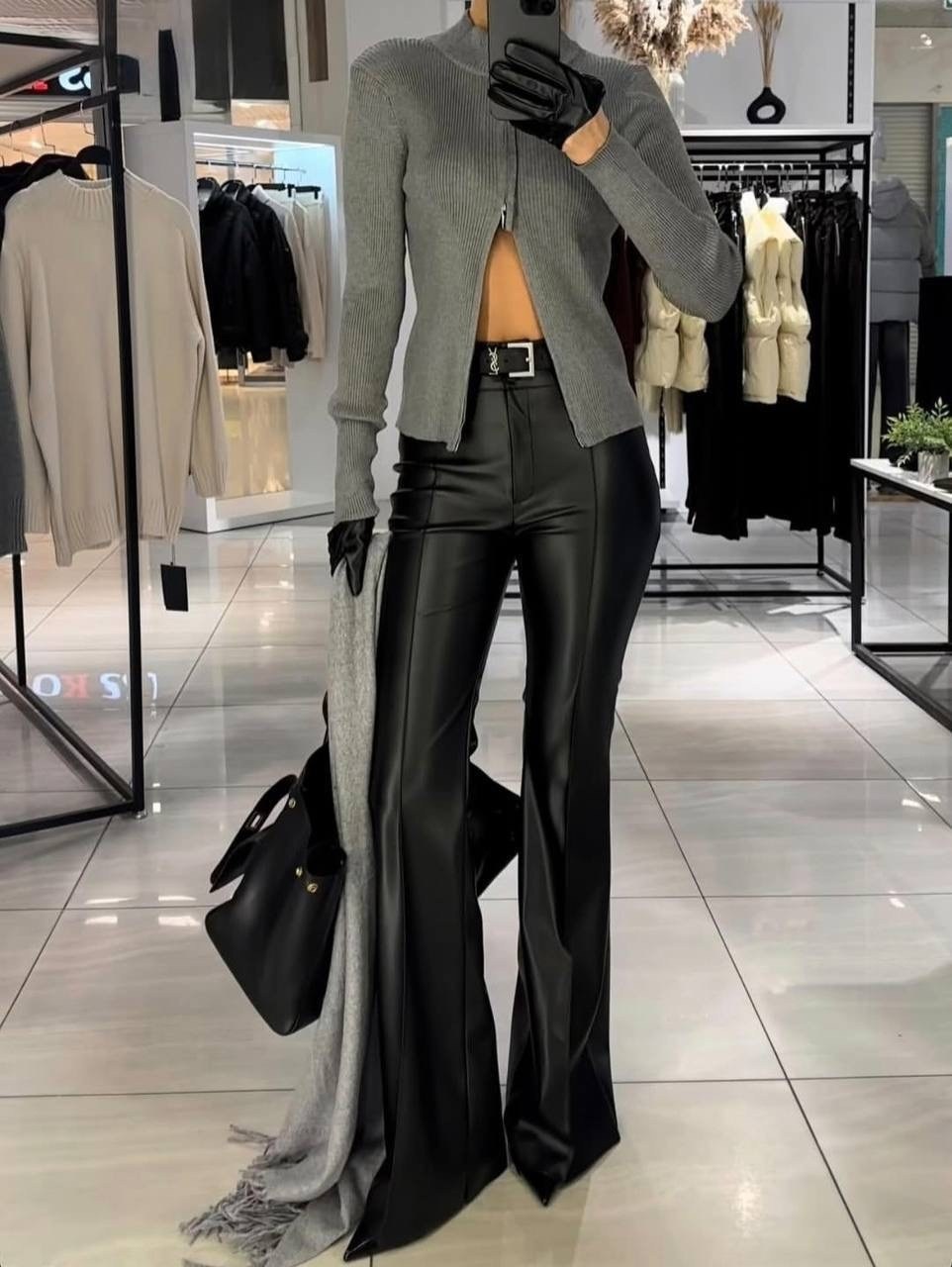 брюк клеш,кожаные брюки-клеш,джинсы брюки,женские брюки,брюки женские кожаные клёш