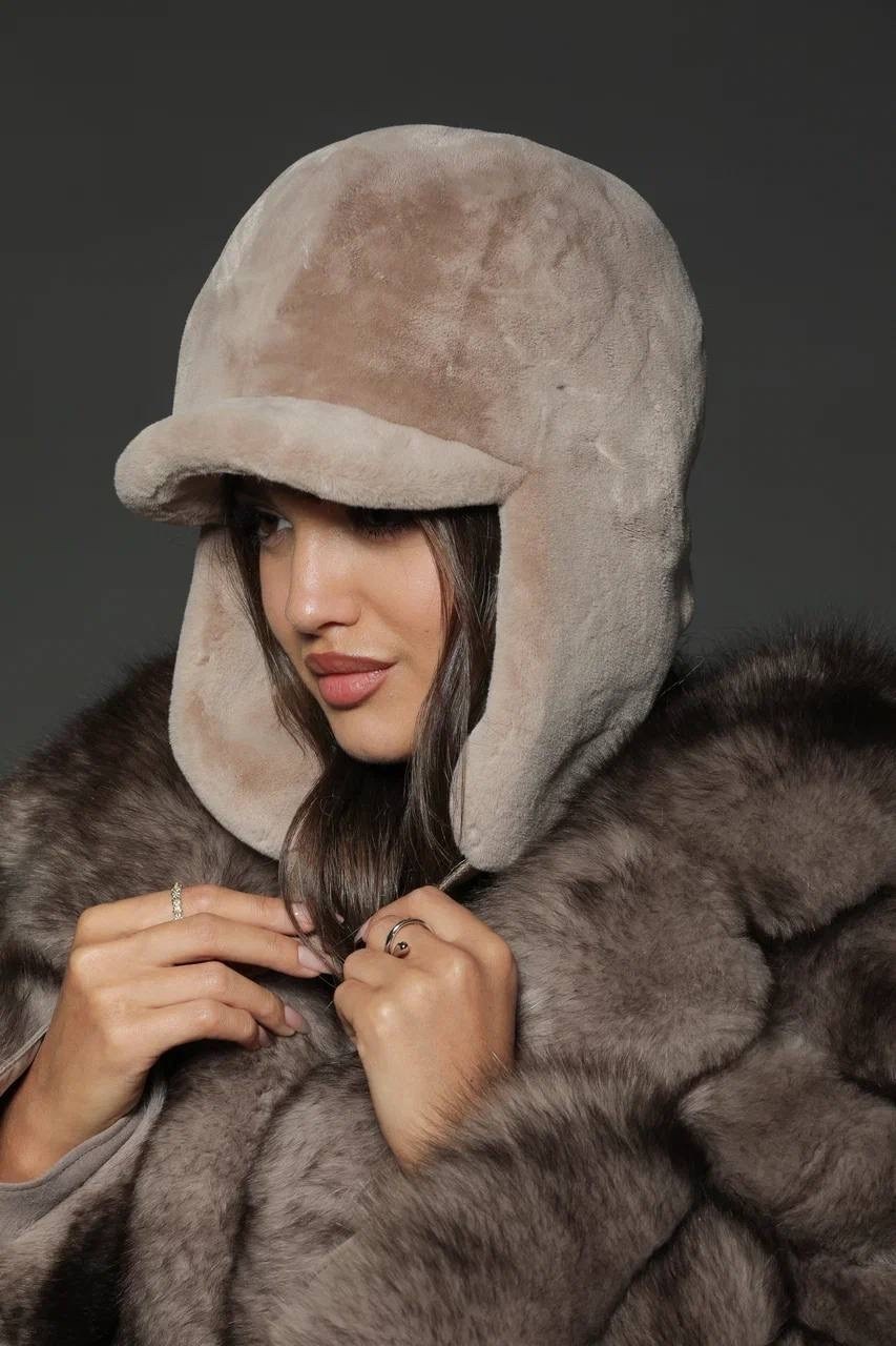 женская шапка ушанка,шапка ушанка,женские головные уборы,шапка зимняя женская,шапка для женщин