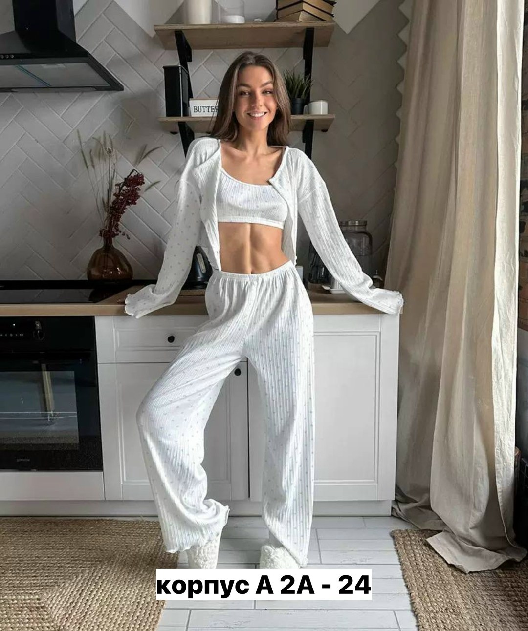 женский пижамный комплект yamiko,повседневный домашний пижамный комплект,женская пижама,пижама женская тройка,пижама со штанами и укороченной кофтой