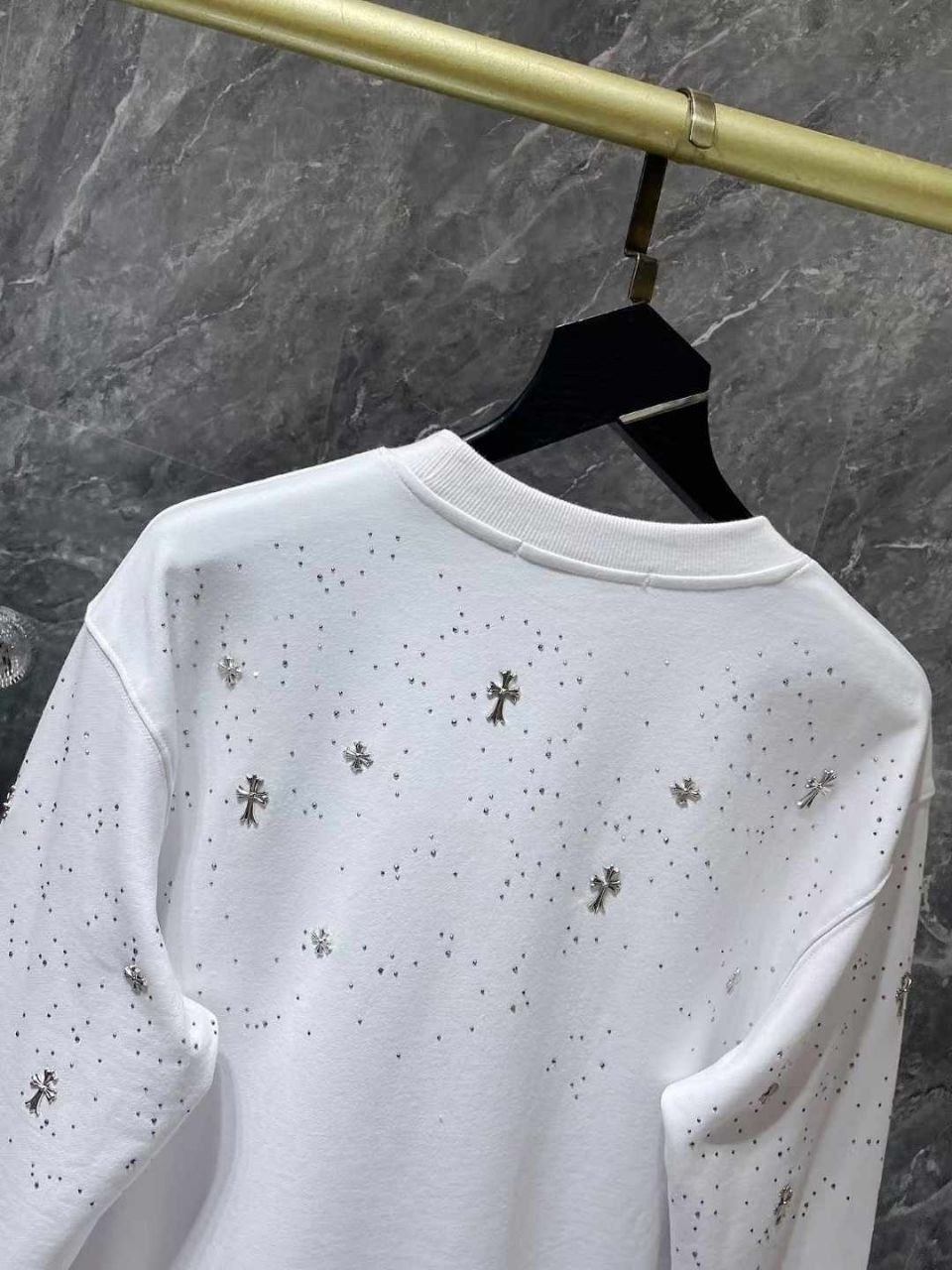 толстовка модная,повседневный свитшот,свитшот мужской chrome hearts,свитшот мужская,толстовка