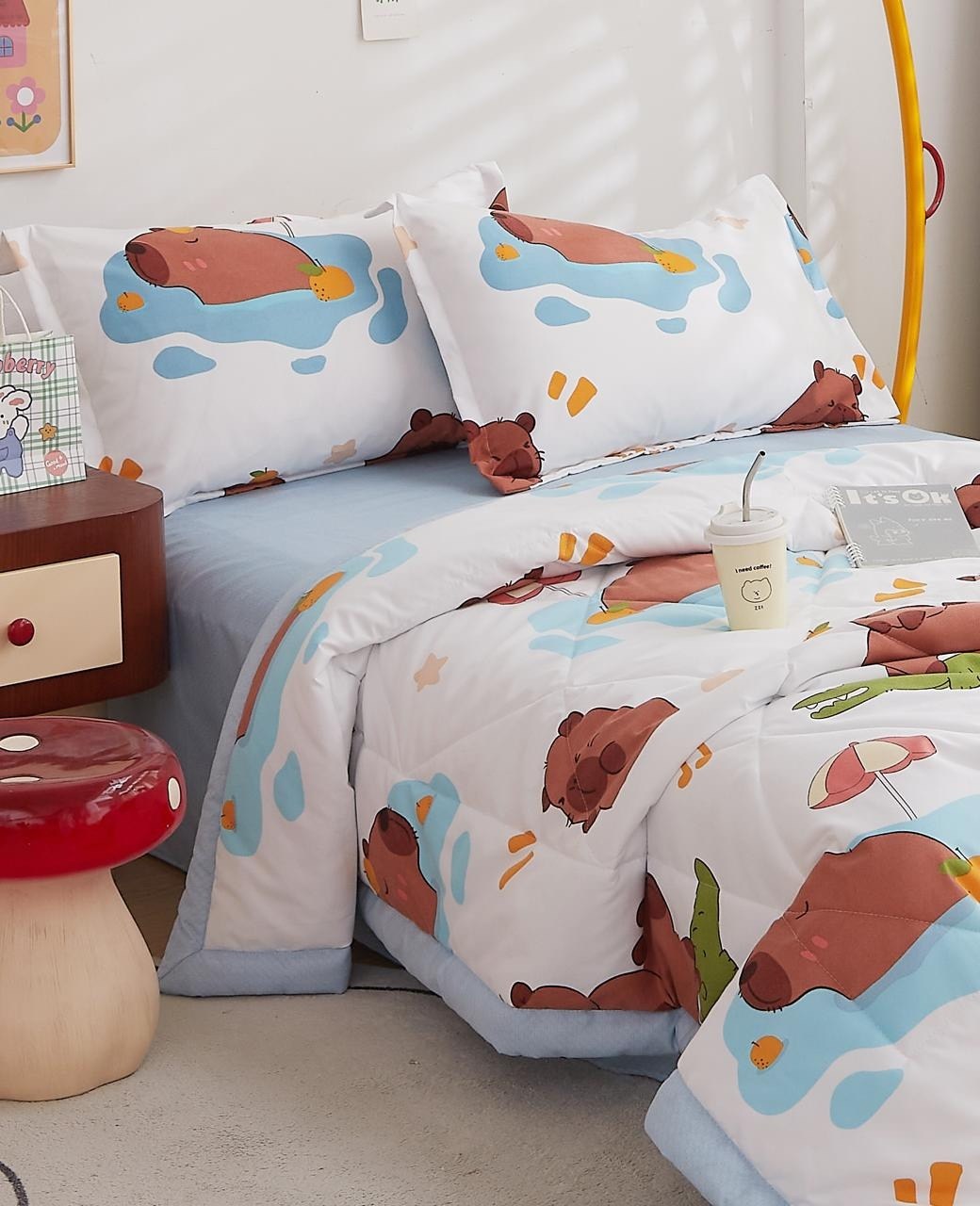 комплект постельного белья с одеялом boris,детское постельное белье с одеялом,детский комплект постельного белья,детская постельное белье,комплект постельного белья с готовым одеялом boris
