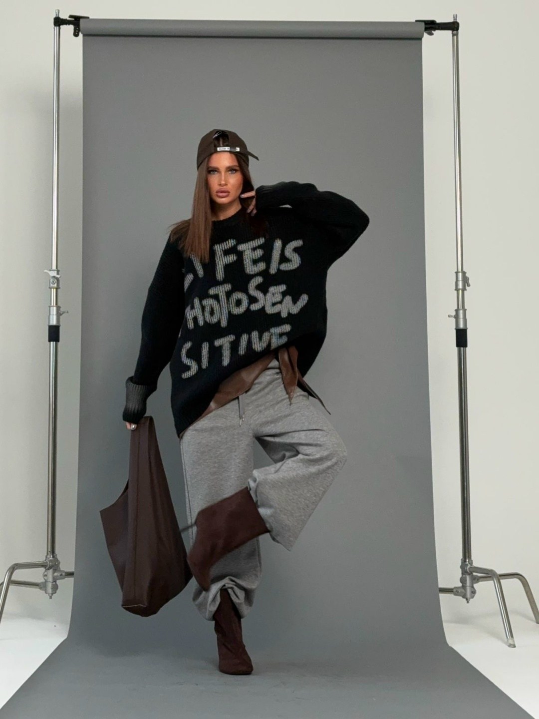 серый свитшот,свитшот оверсайз,свитшот женский,оверсайз свитер